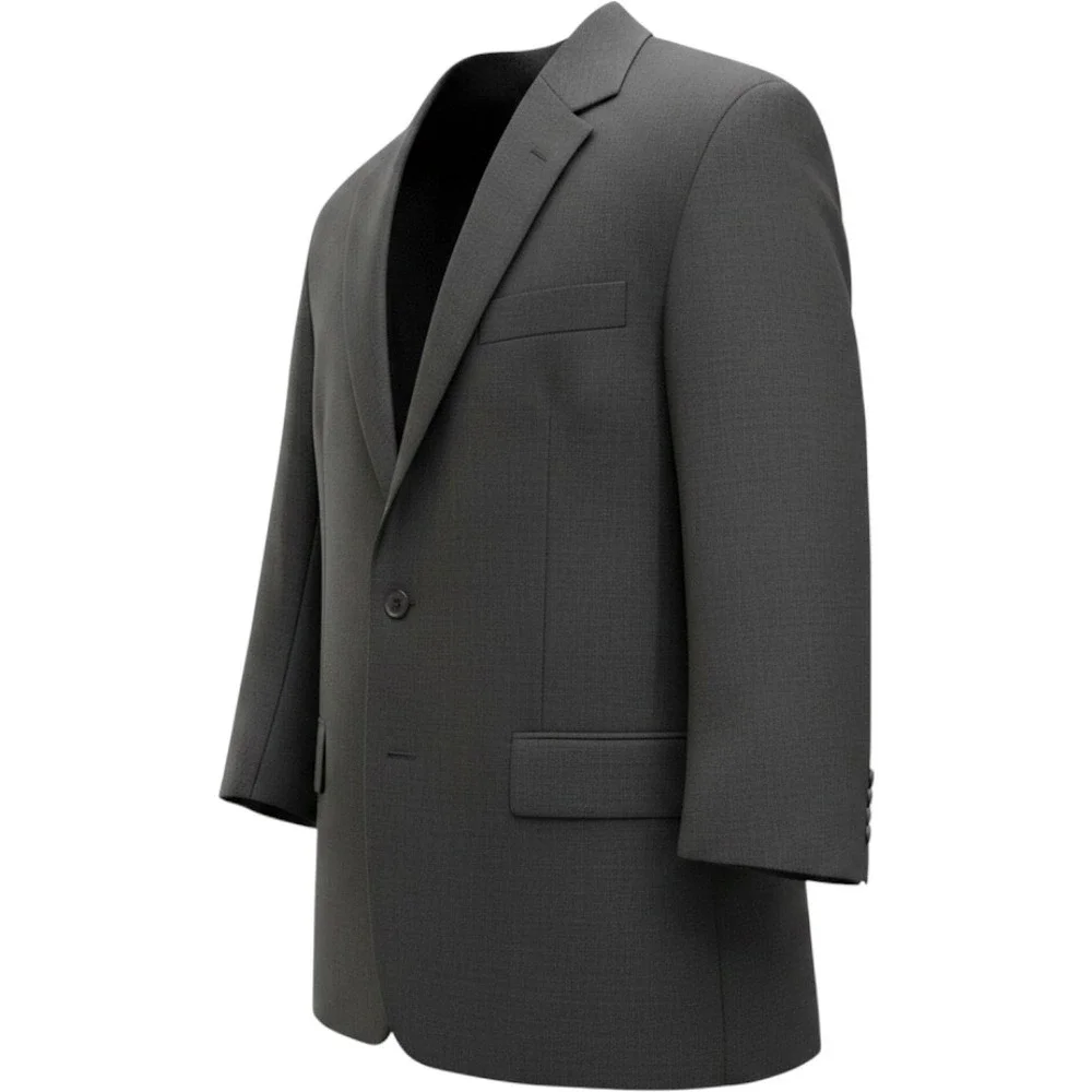 Hart Schaffner Marx Mens Smart Suit Blazer Sports Coat 41R Double Vented